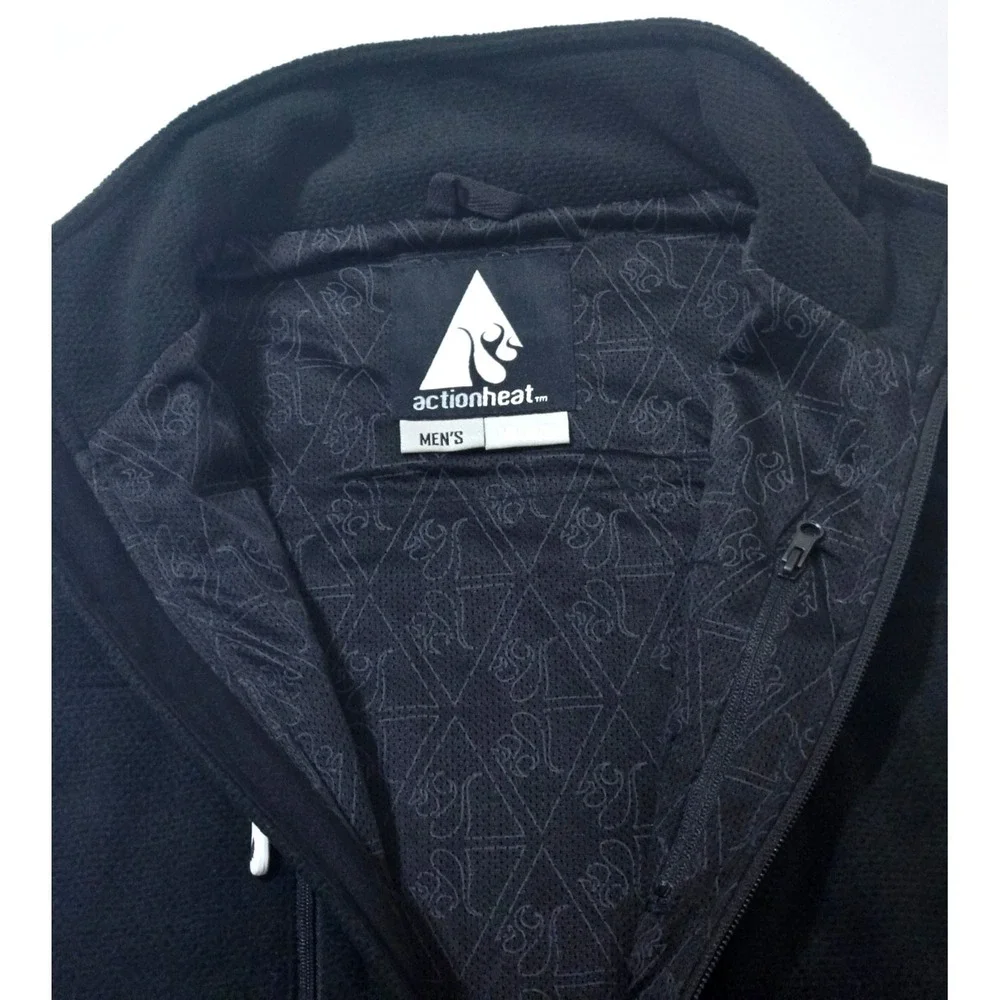 Action Heat 5V‎ Heated Performance Fleece Vest Men's M Black NWT